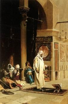 unknow artist Arab or Arabic people and life. Orientalism oil paintings  391 China oil painting art